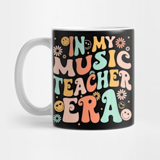 In My Music Teacher Era Back To School First Day Groovy Mug